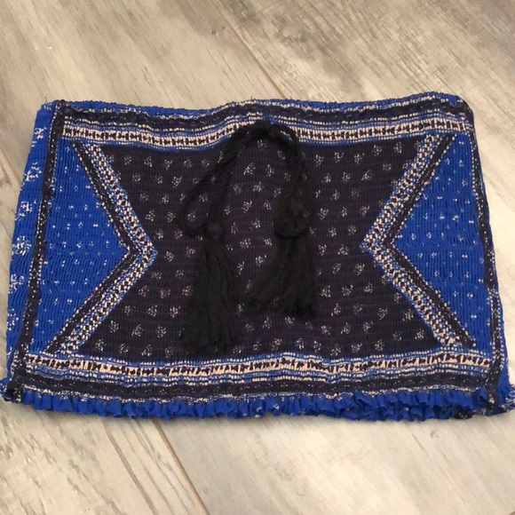 LF Tops - LF rouche bandeau/crop top